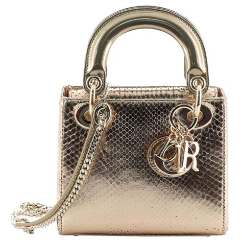 lady dior mini python price|Lady Dior handbags.